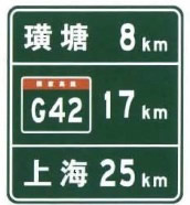 地点距离标志