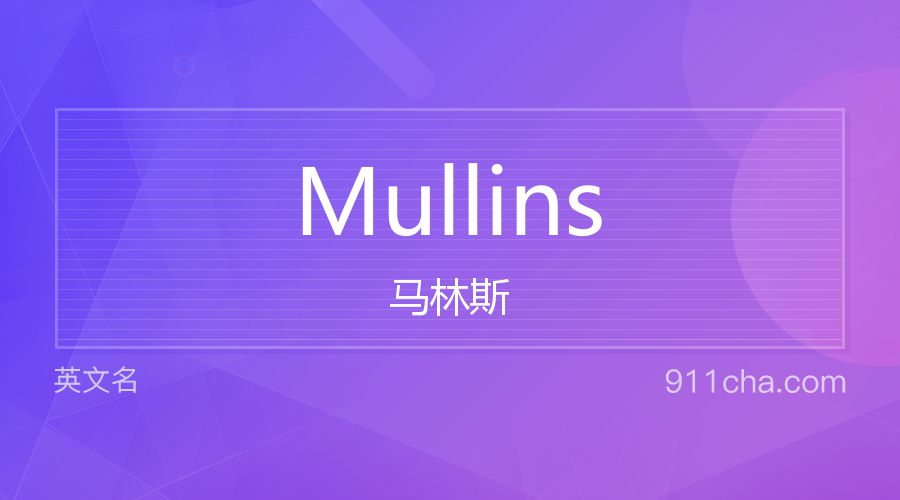 Mullins 马林斯