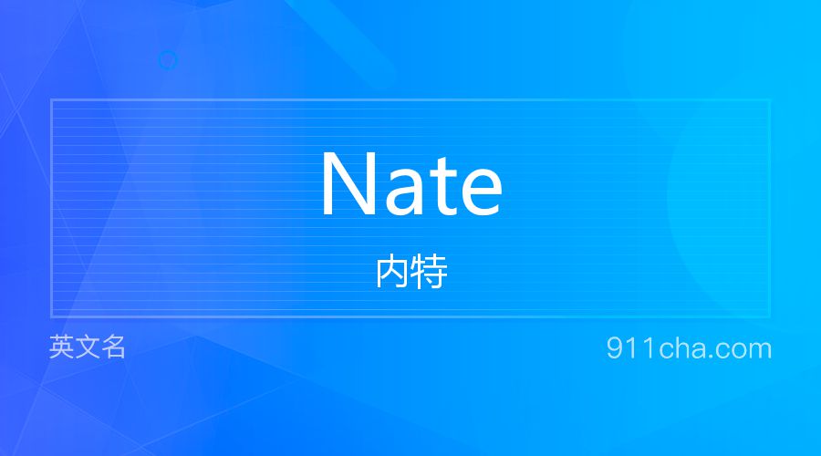 Nate 内特