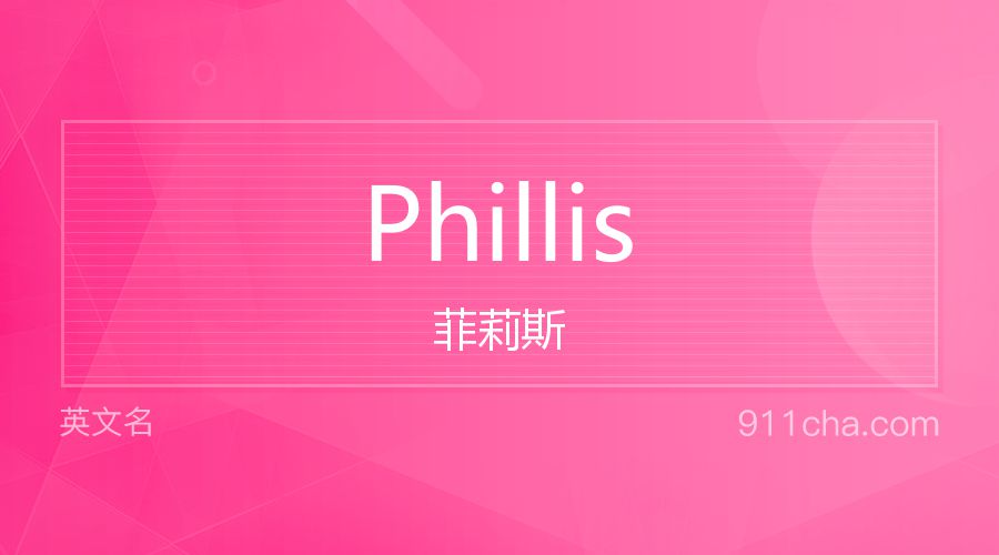 Phillis 菲莉斯