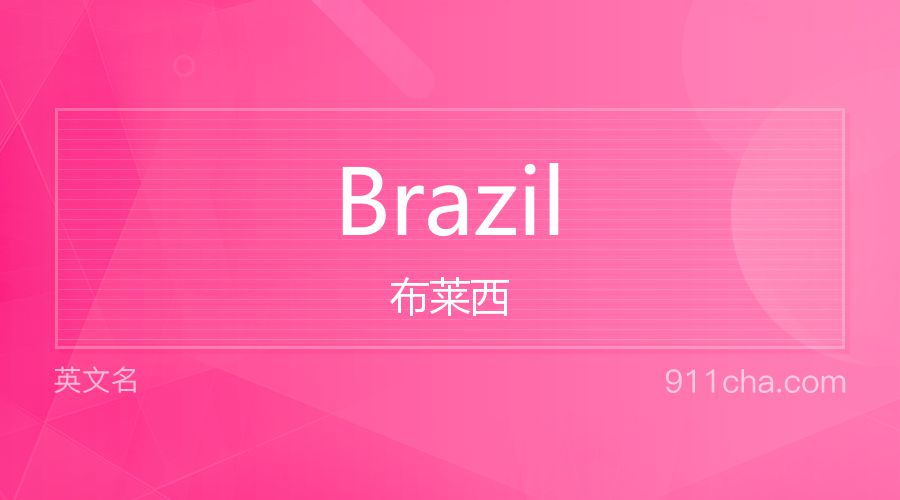 Brazil 布莱西