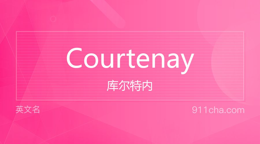 Courtenay 库尔特内