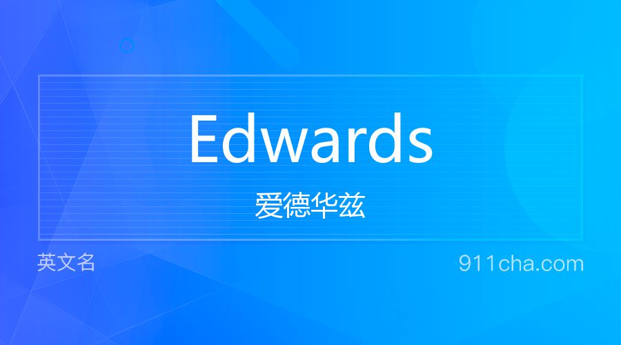 Edwards 爱德华兹