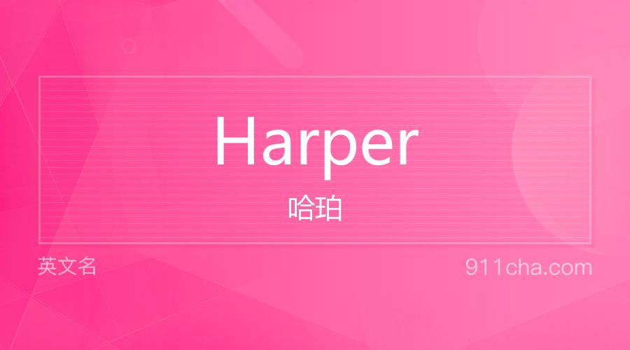 Harper 哈珀