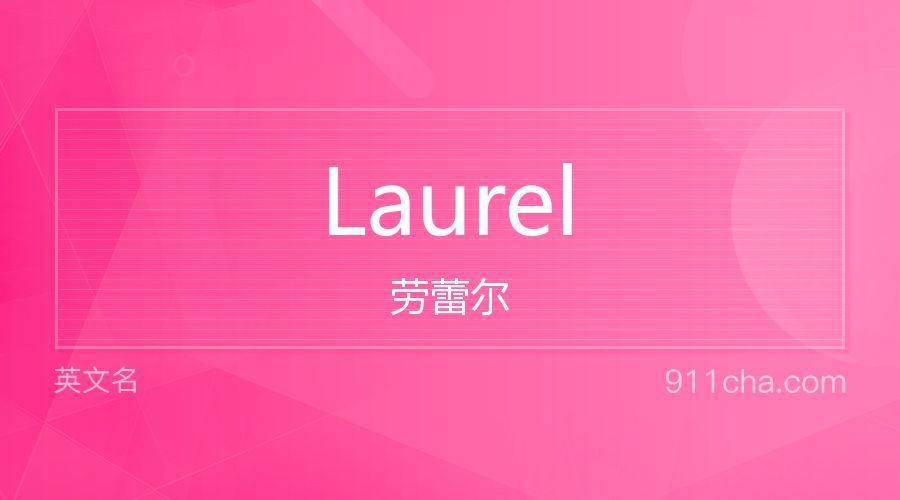 Laurel 劳蕾尔